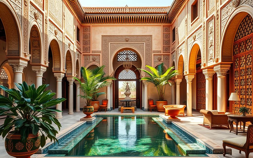 lugares de lujo ocultos en Marrakech
