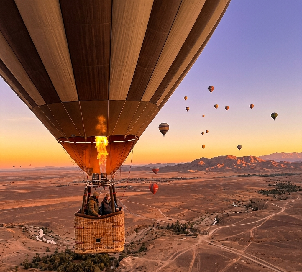 Vuelo en Globo Exclusivo en Marrakech